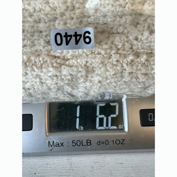 Free People Womens By Your Side Sweater Sz Large Ivory Cowl Neck Boho Soft Girl - Picture 10 of 10